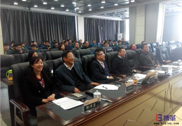 造紙業(yè)精益六西格瑪管理中期項目評審現場