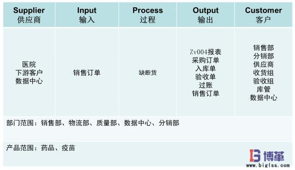 精益物流項(xiàng)目范圍