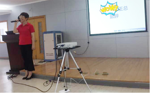 公司總經理提出期望